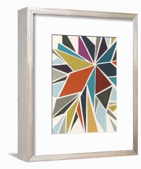 Pinwheel I-Erica J^ Vess-Framed Premium Giclee Print