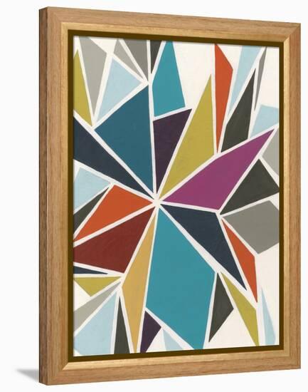 Pinwheel II-Erica J^ Vess-Framed Stretched Canvas