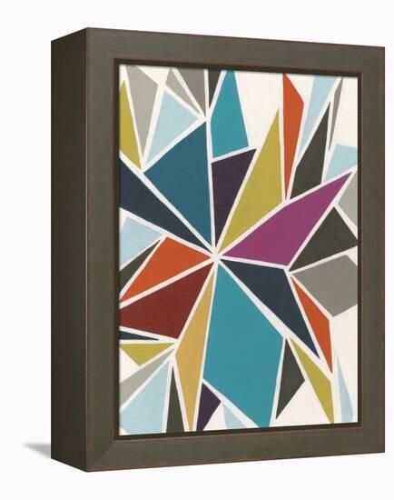 Pinwheel II-Erica J^ Vess-Framed Stretched Canvas