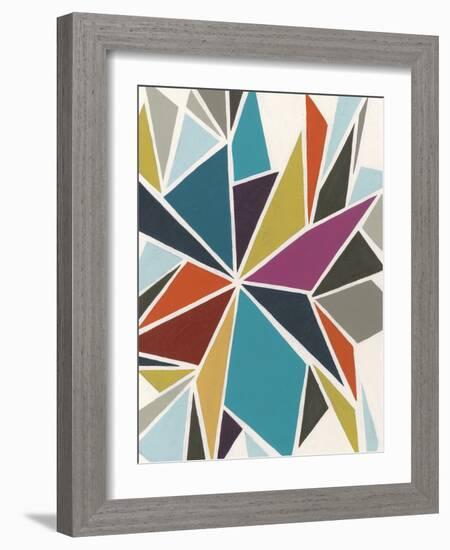 Pinwheel II-Erica J^ Vess-Framed Premium Giclee Print