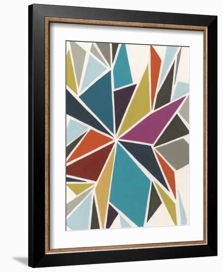 Pinwheel II-Erica J^ Vess-Framed Premium Giclee Print