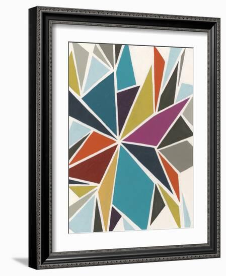 Pinwheel II-Erica J^ Vess-Framed Premium Giclee Print