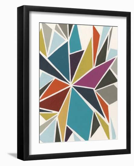 Pinwheel II-Erica J^ Vess-Framed Art Print