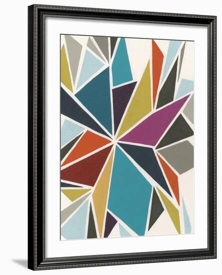 Pinwheel II-Erica J^ Vess-Framed Art Print