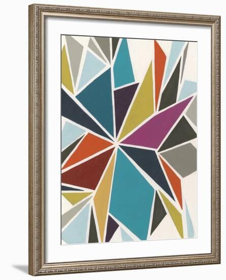 Pinwheel II-Erica J^ Vess-Framed Art Print