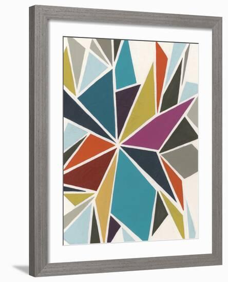 Pinwheel II-Erica J^ Vess-Framed Art Print