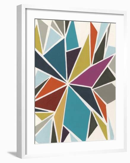 Pinwheel II-Erica J^ Vess-Framed Art Print