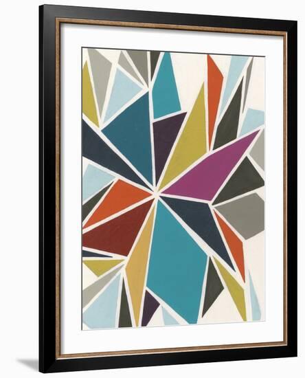 Pinwheel II-Erica J^ Vess-Framed Art Print