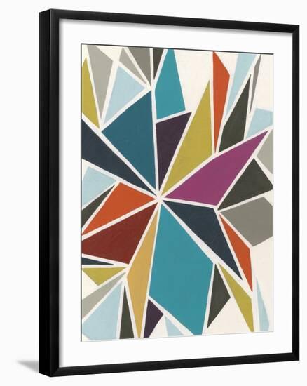 Pinwheel II-Erica J^ Vess-Framed Art Print