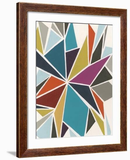 Pinwheel II-Erica J^ Vess-Framed Art Print