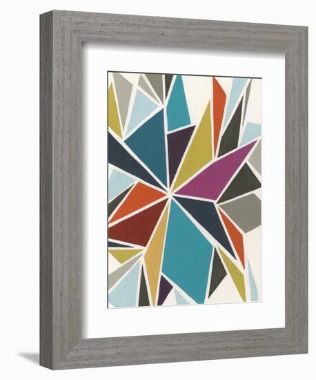 Pinwheel II-Erica J^ Vess-Framed Art Print