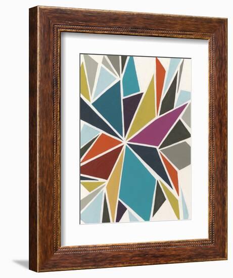 Pinwheel II-Erica J^ Vess-Framed Art Print