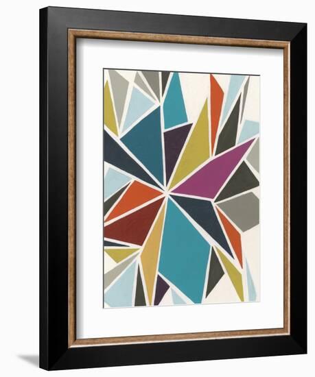 Pinwheel II-Erica J^ Vess-Framed Art Print