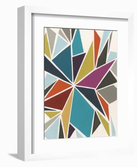 Pinwheel II-Erica J^ Vess-Framed Art Print