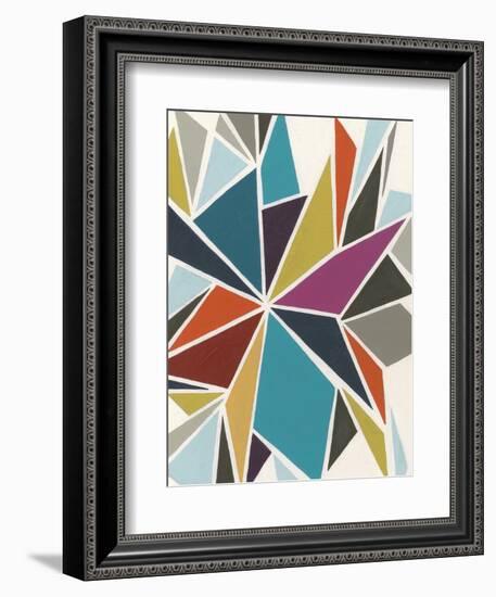 Pinwheel II-Erica J^ Vess-Framed Art Print