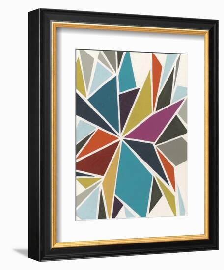 Pinwheel II-Erica J^ Vess-Framed Art Print