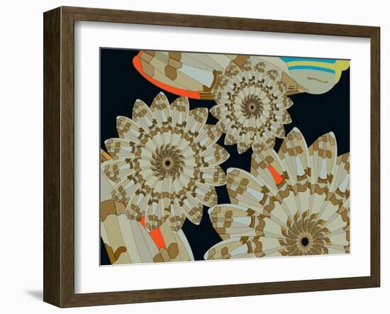 Pinwheel Wing Dune-Belen Mena-Framed Giclee Print