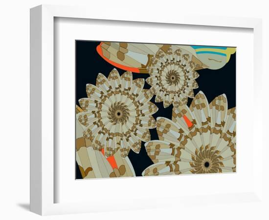 Pinwheel Wing Dune-Belen Mena-Framed Giclee Print