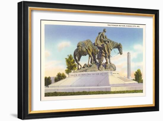 Pioneer Mother, Kansas City-null-Framed Art Print