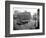 Pioneer Square Panoramic View - Seattle, WA-Lantern Press-Framed Art Print