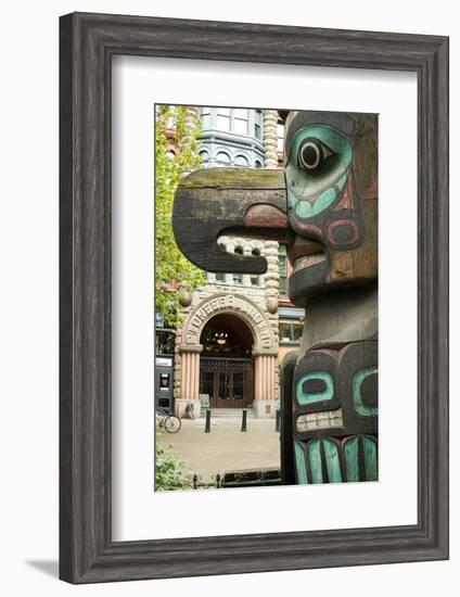 Pioneer Square Seattle-Steve Gadomski-Framed Photographic Print