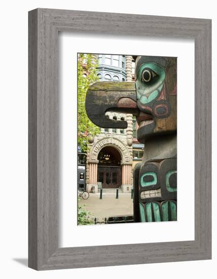 Pioneer Square Seattle-Steve Gadomski-Framed Photographic Print