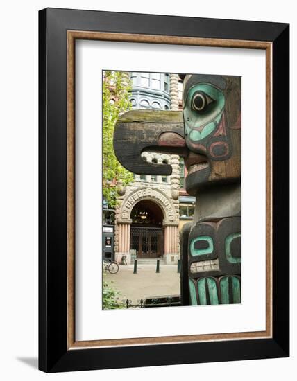 Pioneer Square Seattle-Steve Gadomski-Framed Photographic Print