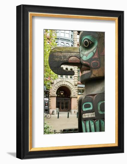 Pioneer Square Seattle-Steve Gadomski-Framed Photographic Print