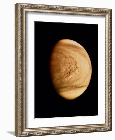 Pioneer Venus Image of Venusian Clouds-null-Framed Photographic Print