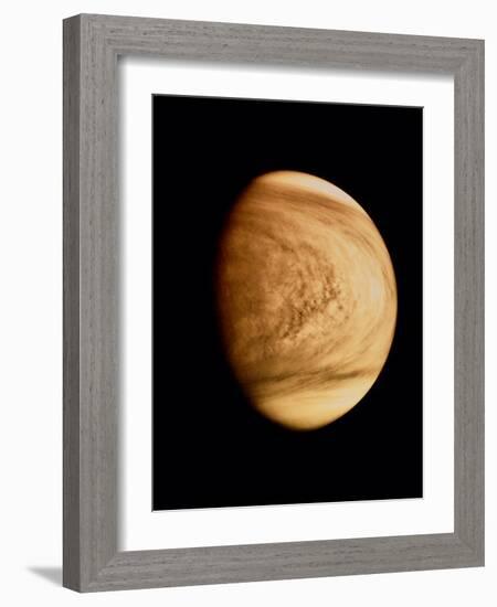 Pioneer Venus Image of Venusian Clouds-null-Framed Photographic Print