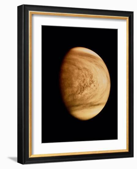 Pioneer Venus Image of Venusian Clouds-null-Framed Photographic Print