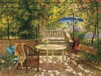 The Yellow Bench-Piotr Stolerenko-Stretched Canvas