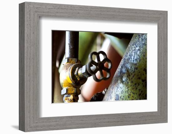 Pipe and Valve-Dana Styber-Framed Photographic Print