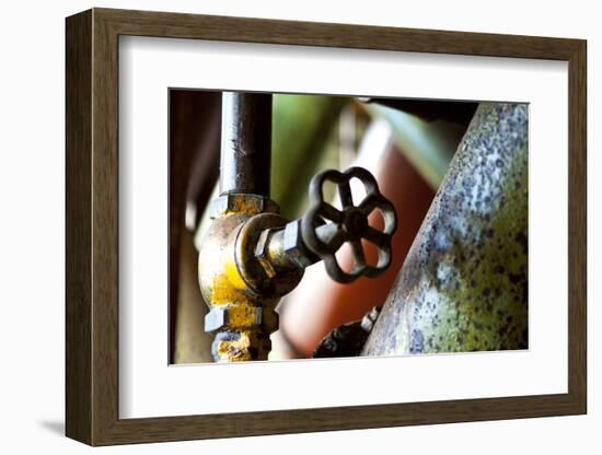 Pipe and Valve-Dana Styber-Framed Photographic Print