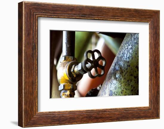 Pipe and Valve-Dana Styber-Framed Photographic Print