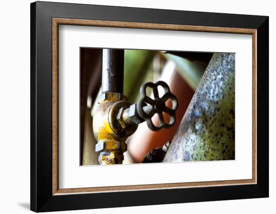 Pipe and Valve-Dana Styber-Framed Photographic Print