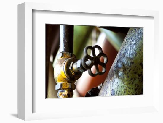 Pipe and Valve-Dana Styber-Framed Photographic Print