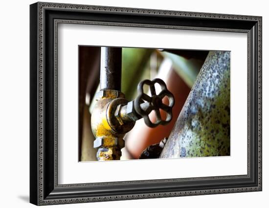 Pipe and Valve-Dana Styber-Framed Photographic Print