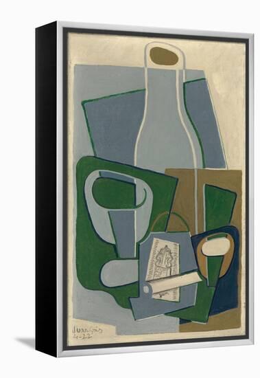 Pipe Et Paquet De Tabac, 1922-Juan Gris-Framed Premier Image Canvas