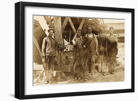 Pipe Fitters-null-Framed Art Print