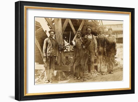 Pipe Fitters-null-Framed Art Print