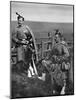 Pipe-Major Reith and Corporal-Piper Reith of the London Scottish, 1896-Gregory & Co-Mounted Giclee Print