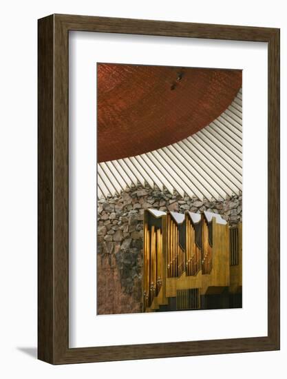 Pipe Organ at Temppeliaukio Church-Jon Hicks-Framed Photographic Print