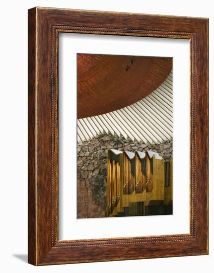 Pipe Organ at Temppeliaukio Church-Jon Hicks-Framed Photographic Print