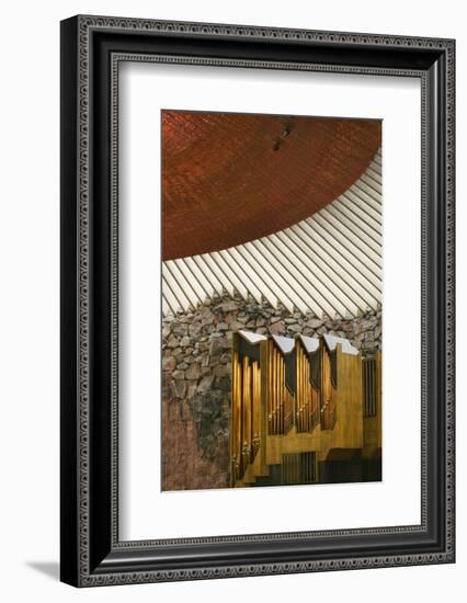 Pipe Organ at Temppeliaukio Church-Jon Hicks-Framed Photographic Print