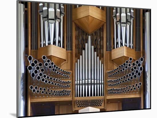 Pipe Organ, Hallgrimskirkja, Main Lutheran Church, Reykjavik, Iceland-Adam Jones-Mounted Photographic Print