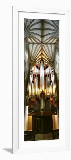 Pipe Organ in a Church, St. Giles Cathedral, Royal Mile, Edinburgh, Scotland-null-Framed Photographic Print