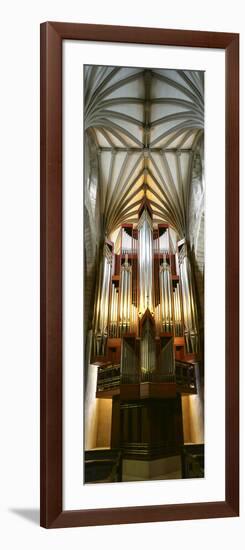 Pipe Organ in a Church, St. Giles Cathedral, Royal Mile, Edinburgh, Scotland-null-Framed Photographic Print