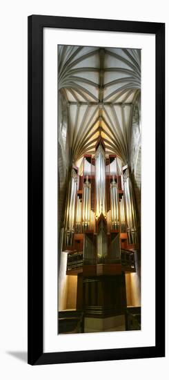 Pipe Organ in a Church, St. Giles Cathedral, Royal Mile, Edinburgh, Scotland-null-Framed Photographic Print