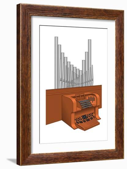 Pipe Organ, Musical Instrument-Encyclopaedia Britannica-Framed Art Print